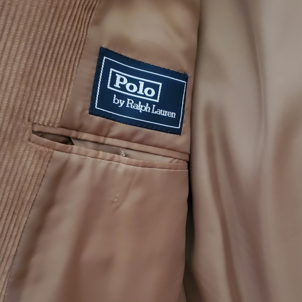 Vintage Ralph Lauren Blue Label Corduroy Blazer Coat - Picture 7 of 10